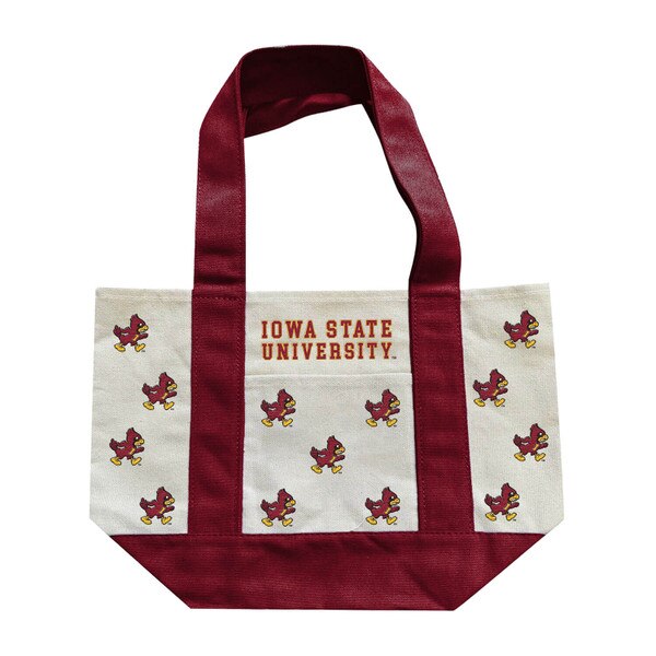 Walking Cy Cardinal Embroidered Mini Boat Tote vendor image